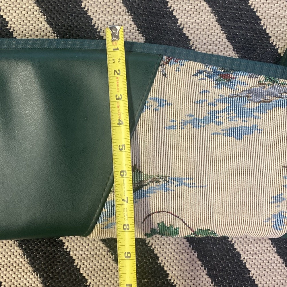 Vintage needlepoint hunting soft gun case outdoorsman fishing gorpcore - Picture 15 of 16
